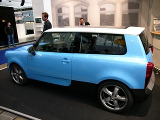 Illustration for article titled Electric Trabant nT Concept: Live Photos